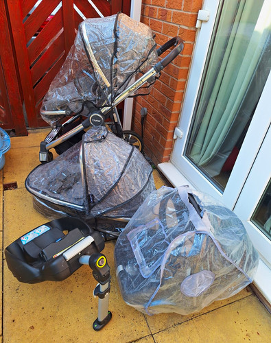 Oyster grey travel system - 3,